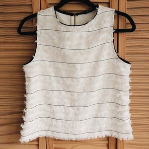 Zara white tank Top